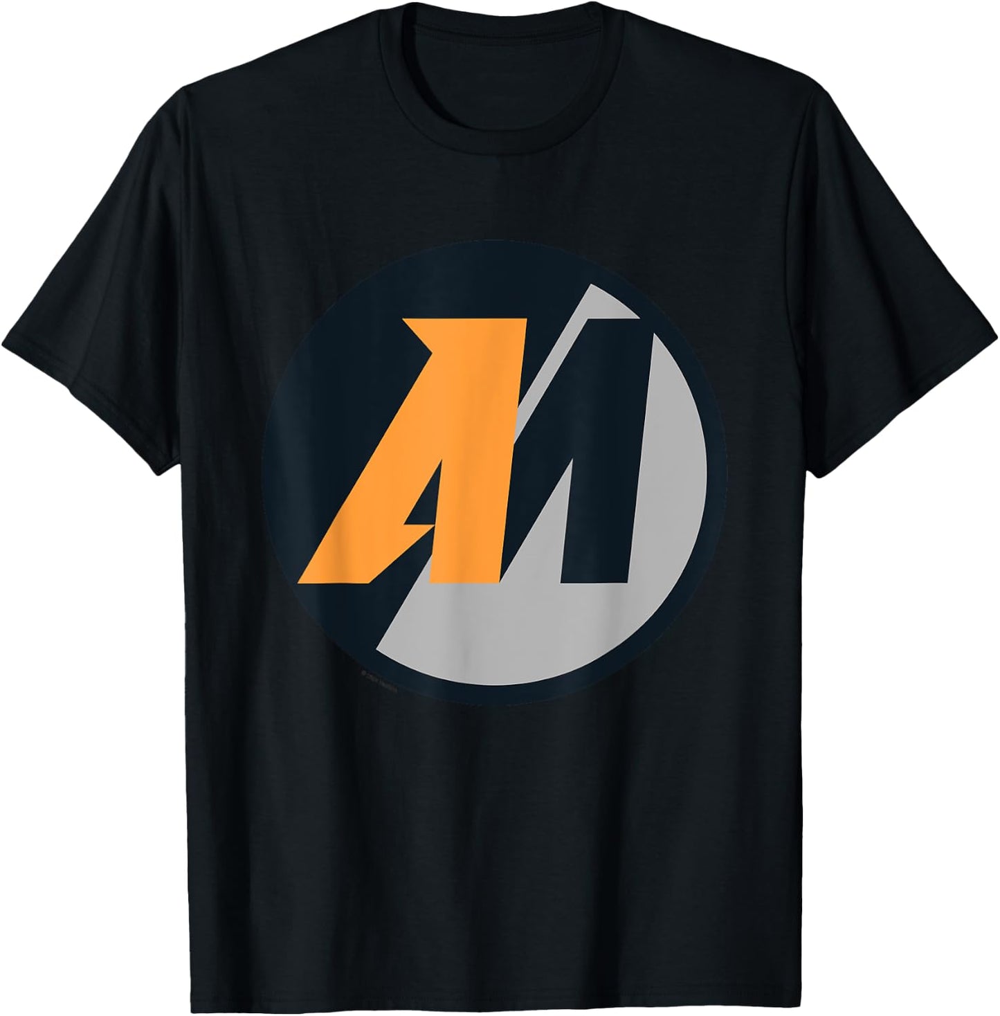 Action Man Classic Logo M , Blue, S T-Shirt - T-Shirt | Black