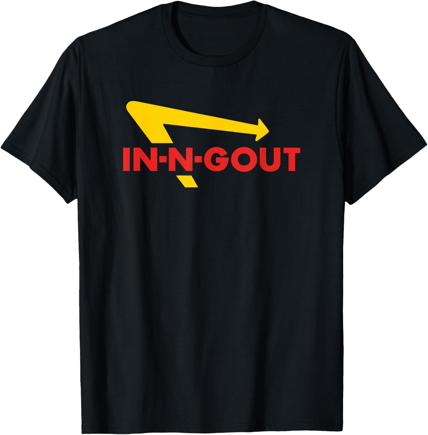 In N Gout T-Shirt - T-Shirt | Black