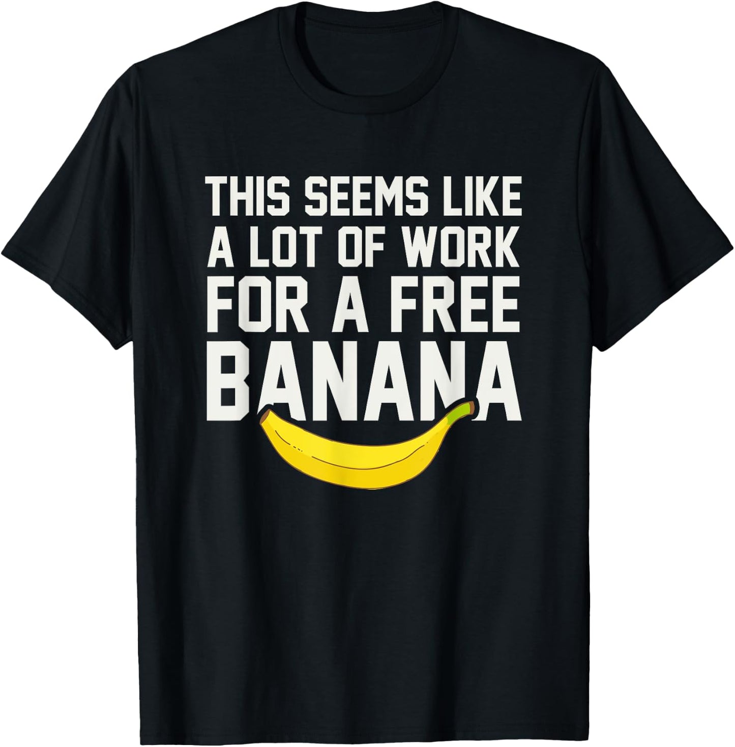 Funny Cross Country Running Shirts - XC Shirt Free Bananaa T-Shirt - T-Shirt | Black