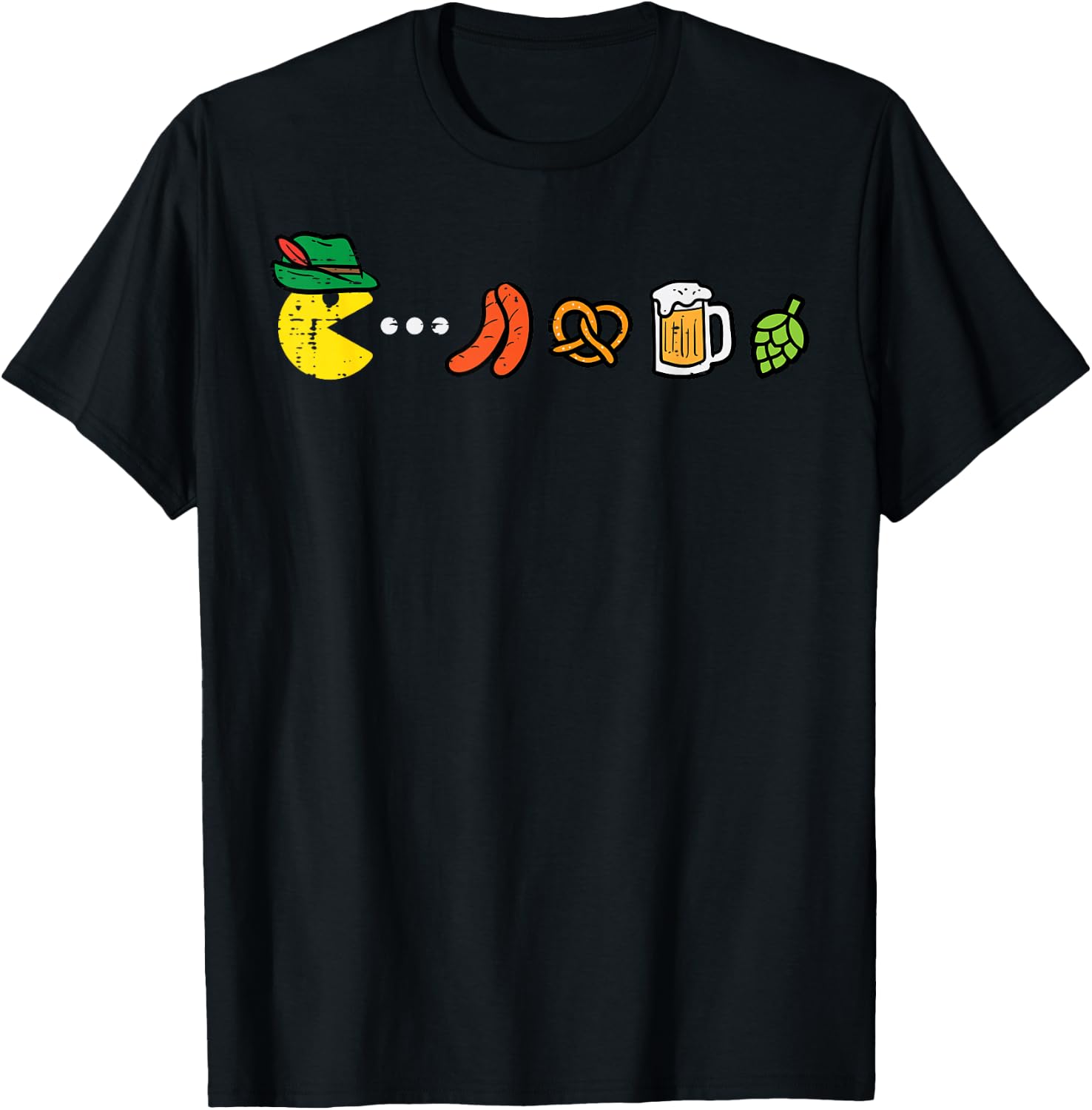 Pac Oktoberfest Man German Costume Kids Men Women Toddler T-Shirt - T-Shirt | Black