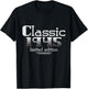 80 Year Old Classic 1945 Vintage 80th Birthday Dad Grandpa T-Shirt - T-Shirt | Black