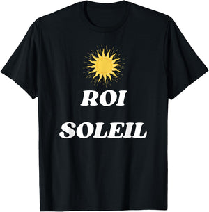 Louis XIV The Sun King of Versailles in France T-Shirt - T-Shirt | Black