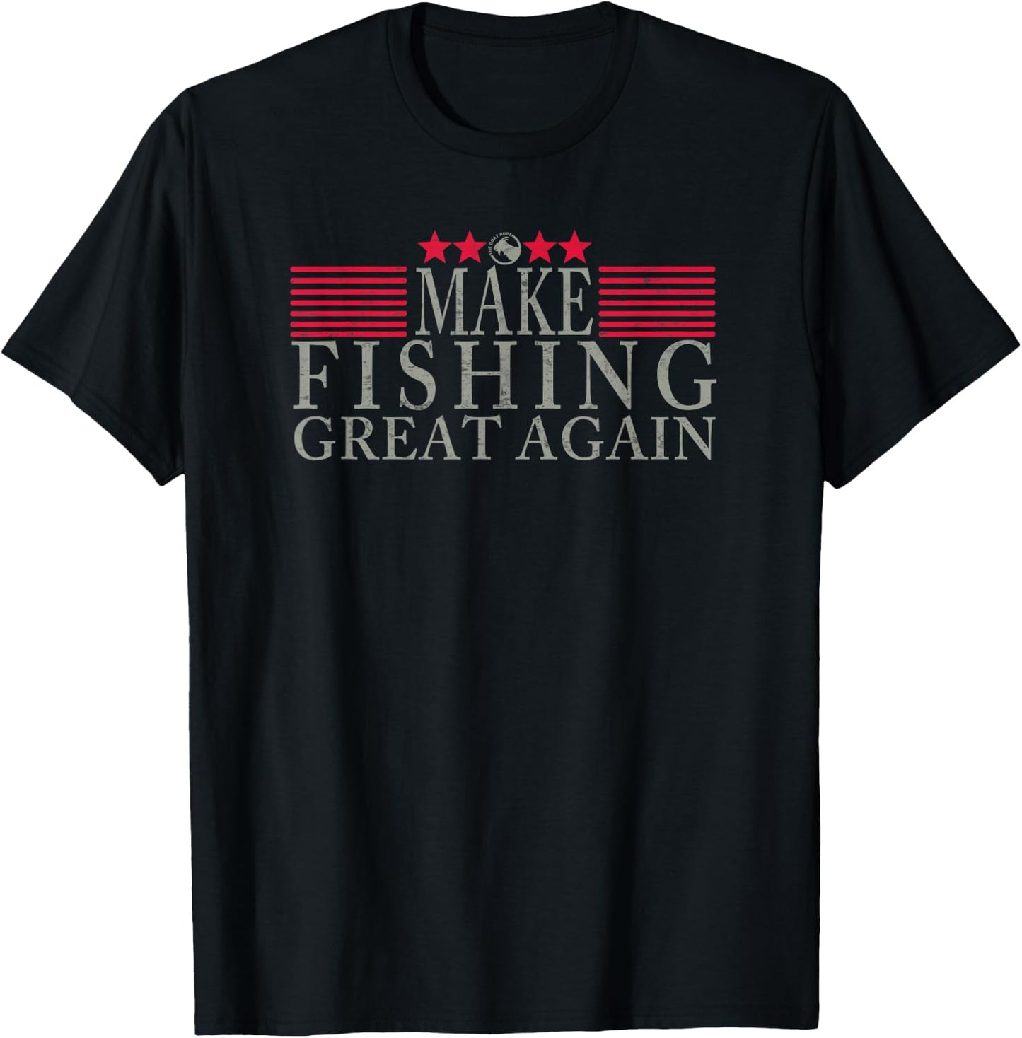 Make Fishing Great Again T-Shirt - T-Shirt | Black