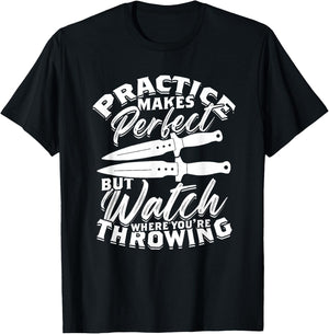 Lancer de couteau T-Shirt - T-Shirt | Black