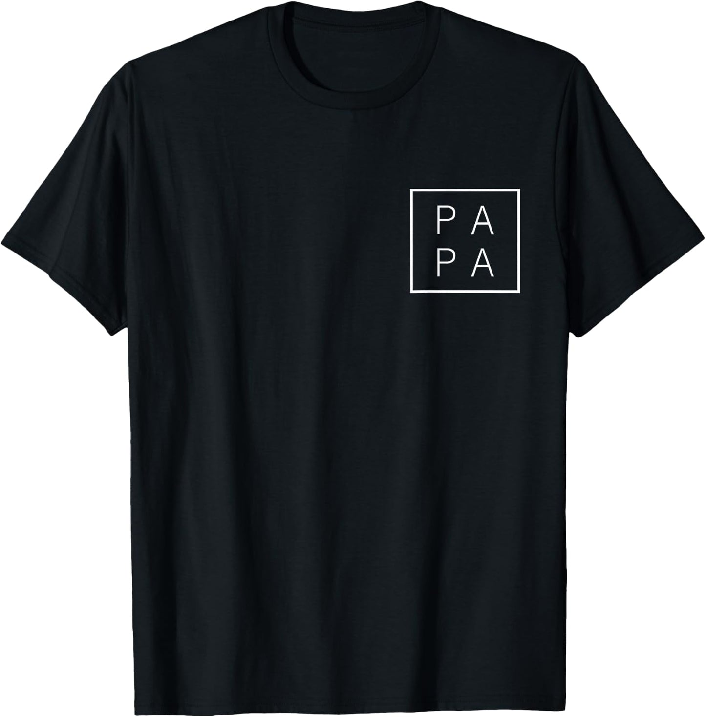 Pa Pa Cool Funny Fathers Day Design Dad Papa T-Shirt - T-Shirt | Black