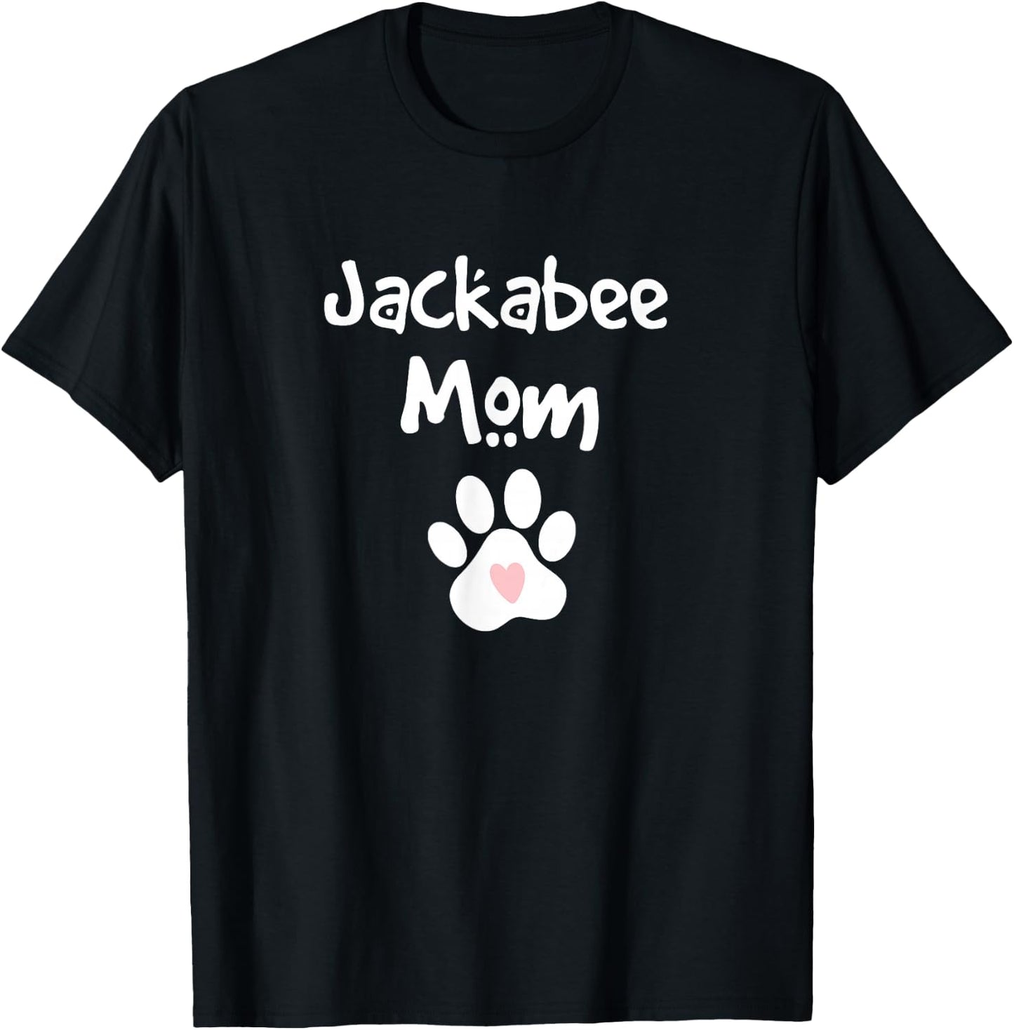 Jackabee Mom Beagle Jack Russell Terrier Mix Breed Dog T-Shirt - T-Shirt | Black