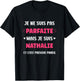 I am not perfect but I am Nathalie , Black, Female X-Small T-Shirt - T-Shirt | Black