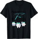 Dental Assistant with German Text "Prophylaxis Fairy", White T-Shirt - T-Shirt | Black