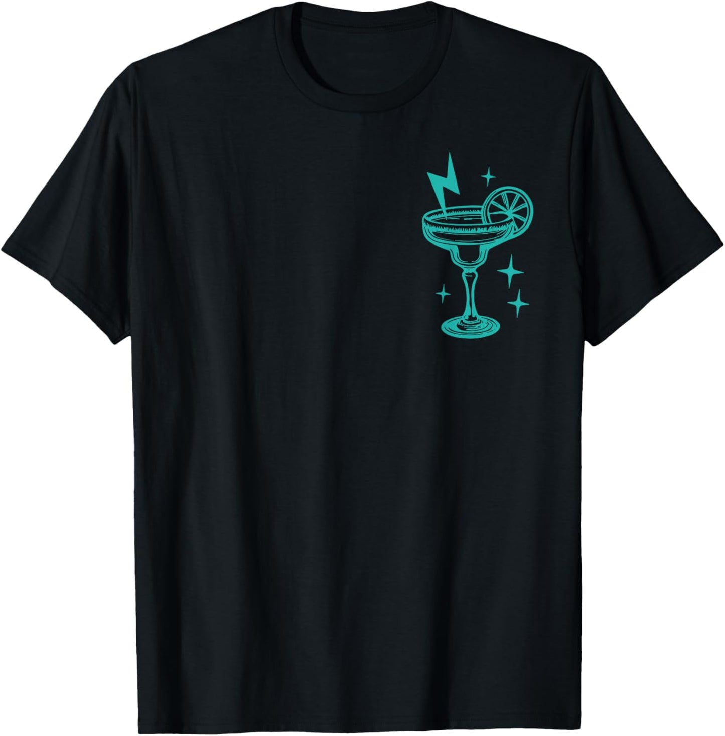 Tanned and Tipsy Summer (2sides Front+Back) T-Shirt - T-Shirt | Black
