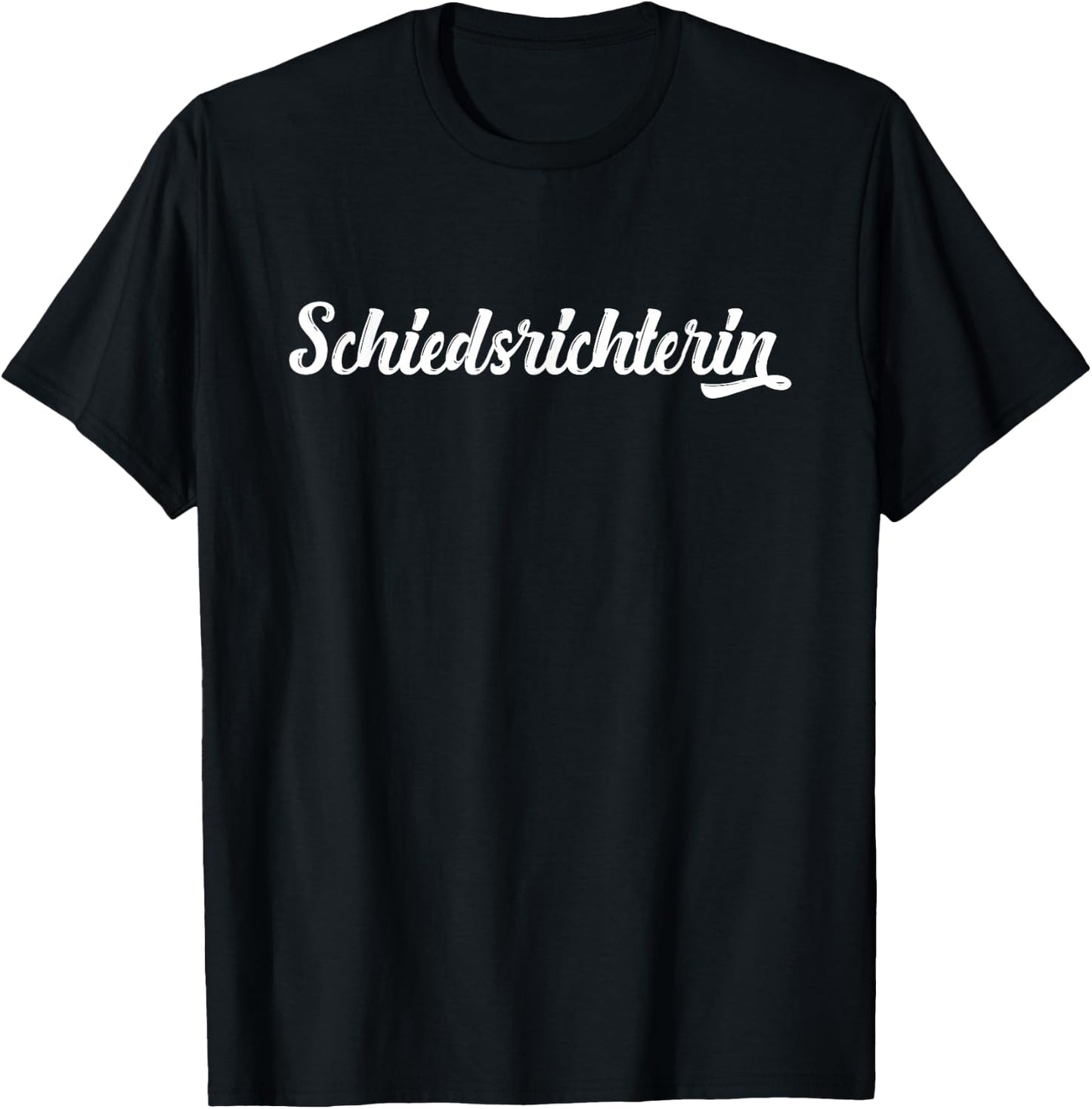 Schiedsrichterin Trikot Retro Schiri Referee T-Shirt - T-Shirt | Black
