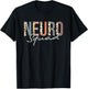 Neurology Neuro Nurse Neuro Tech Neuro Squad T-Shirt - T-Shirt | Black