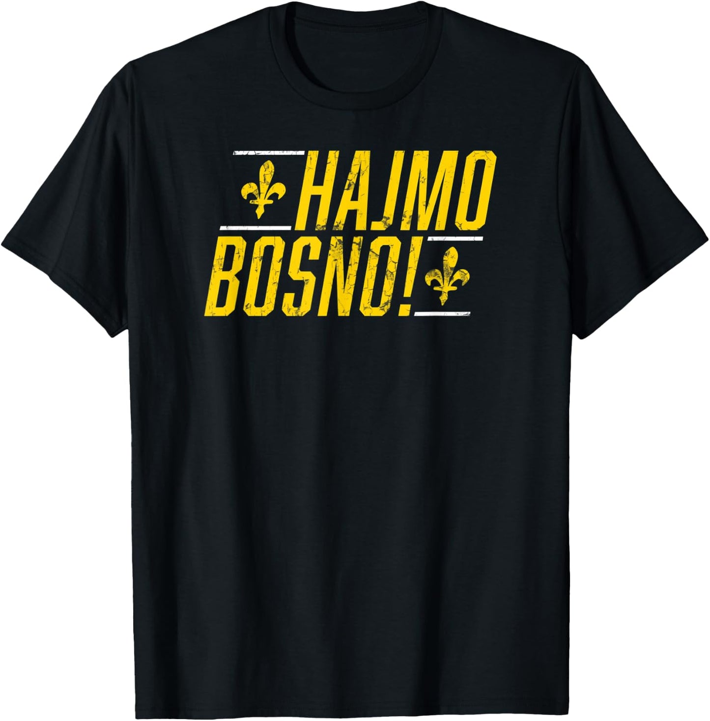 Soccer Teez: Bosnien / BIH Soccer T-Shirt - T-Shirt | Black