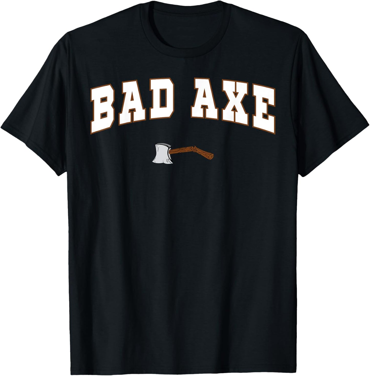 Bad Axe High School Hatchets T-Shirt - T-Shirt | Black