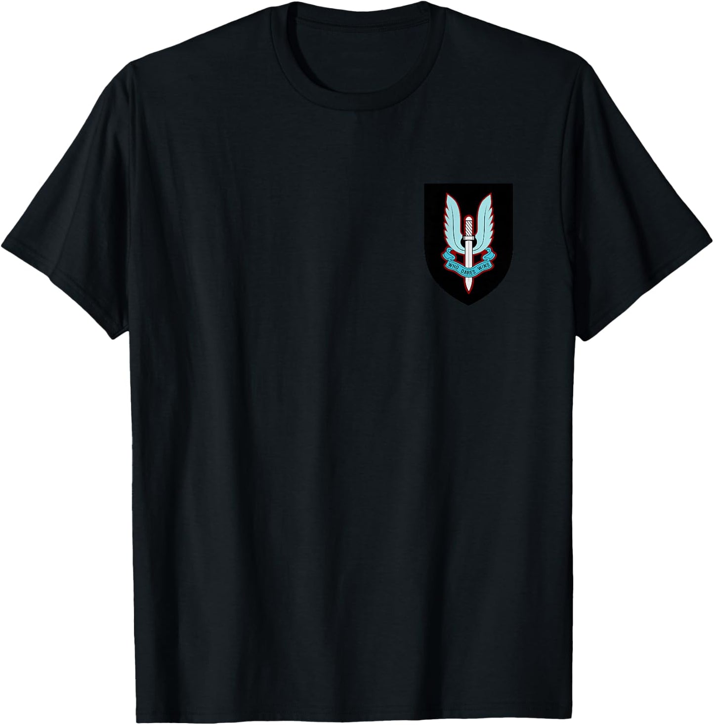 Uk Sas Special Air Service British Army Special Forces T-Shirt - T-Shirt | Black