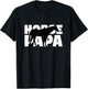 Horse Papa Gift Horse Lover Animal Father Horse Dad T-Shirt - T-Shirt | Black