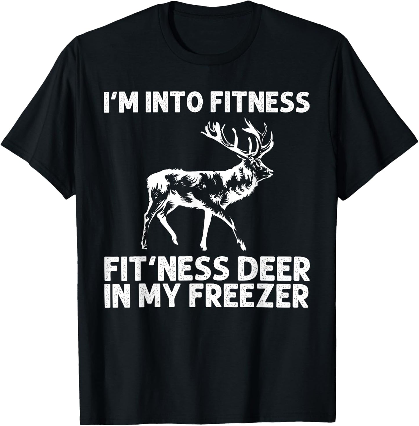 Deer Hunting Art Women Wildlife Hunter Deer Hunting T-Shirt - T-Shirt | Black