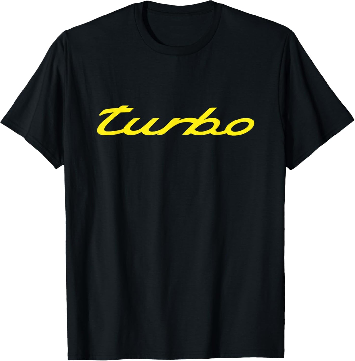 Turbo - Cool Car T-Shirt - T-Shirt | Black