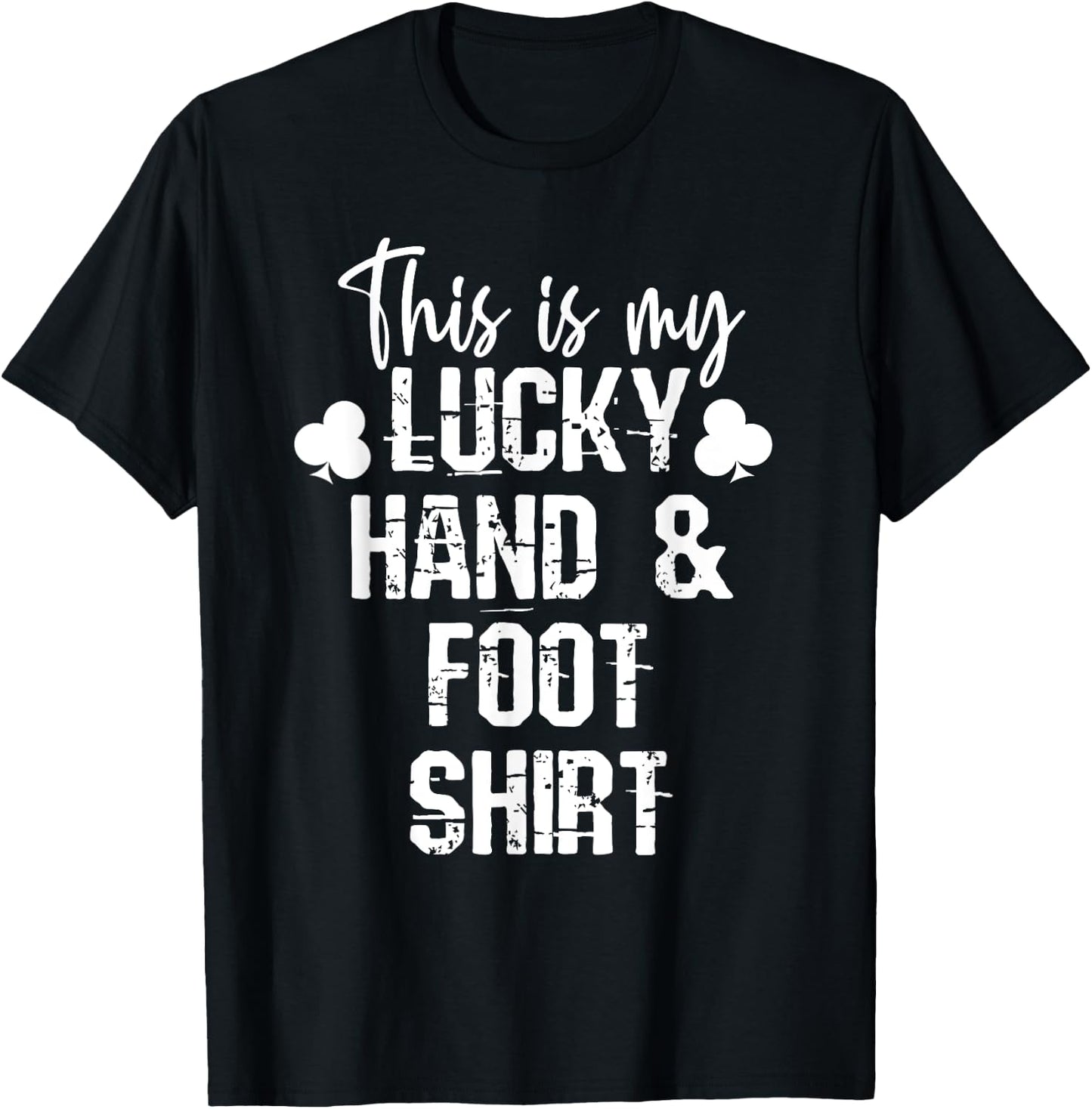 Hand and Foot Card Game Player Gift Funny Sharks Cards T-Shirt - T-Shirt | Black