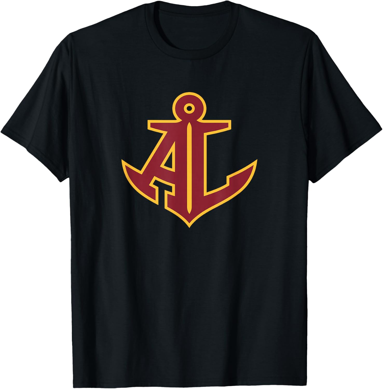 Avon Lake High School Anchor T-Shirt - T-Shirt | Black