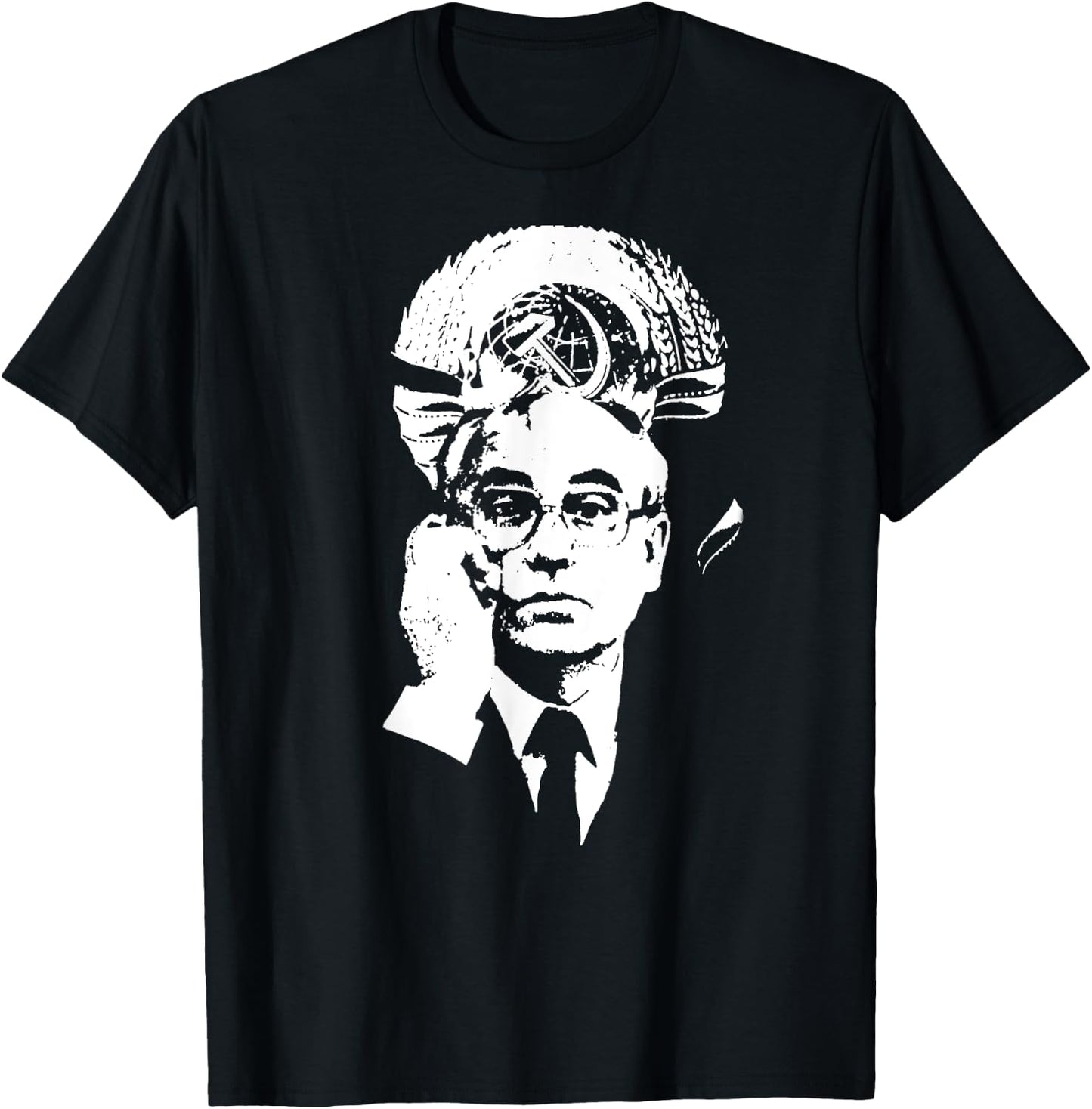 Gorbachev SOVI8 Vintage Propaganda. T-Shirt - T-Shirt | Black