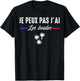 Je Peux pas j'ai les boules Boccia Boule Pétanque Funny , Black, S T-Shirt - T-Shirt | Black