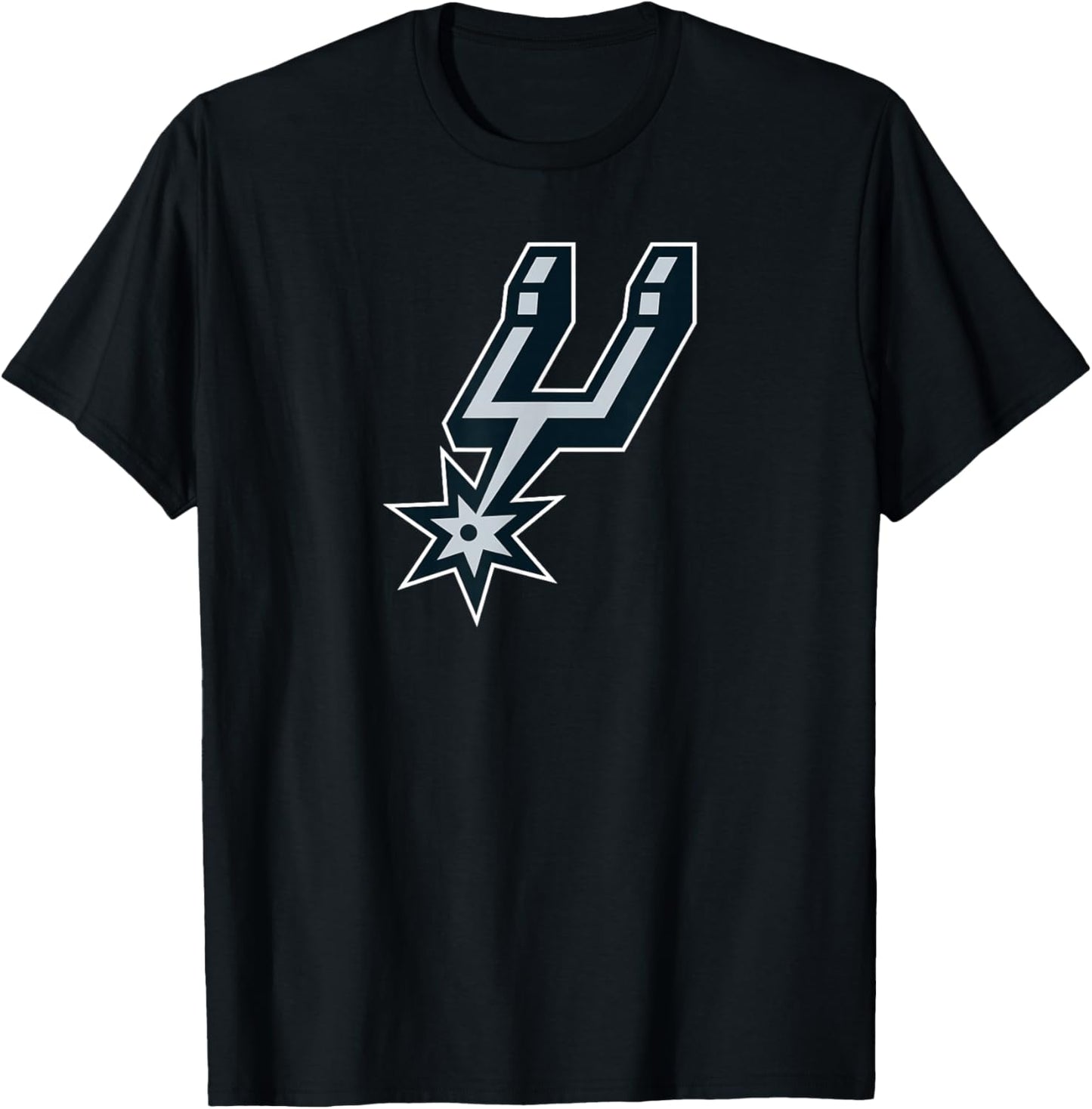 NBA San Antonio Spurs, offizielles Lizenzprodukt T-Shirt - T-Shirt | Black