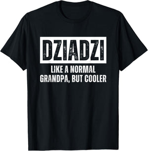 Dziadzi Polish Grandpa Definition Grandfather T-Shirt - T-Shirt | Black