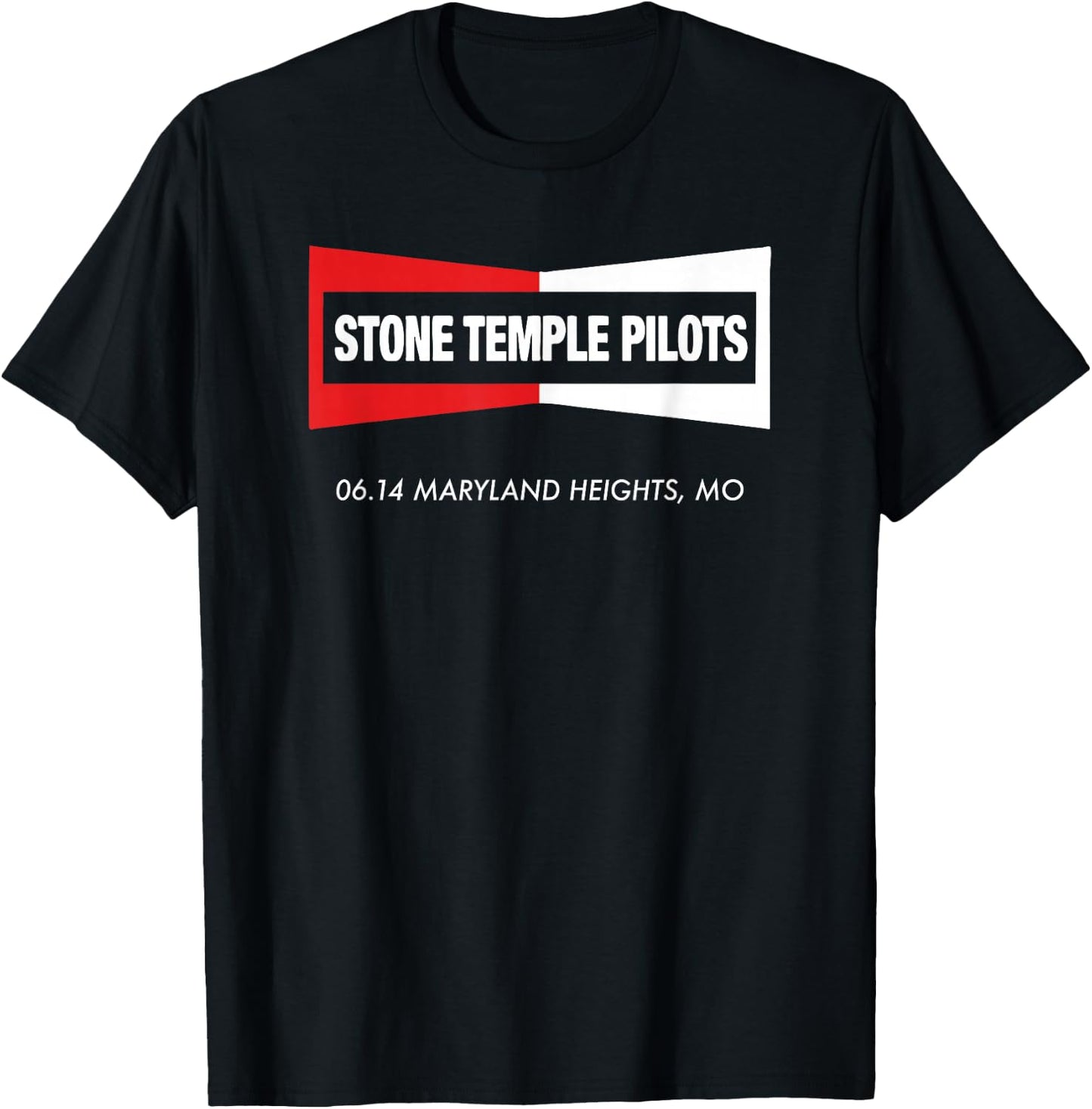 Stone Temple Pilots The Rise of Rock Maryland Heights T-Shirt - T-Shirt | Black