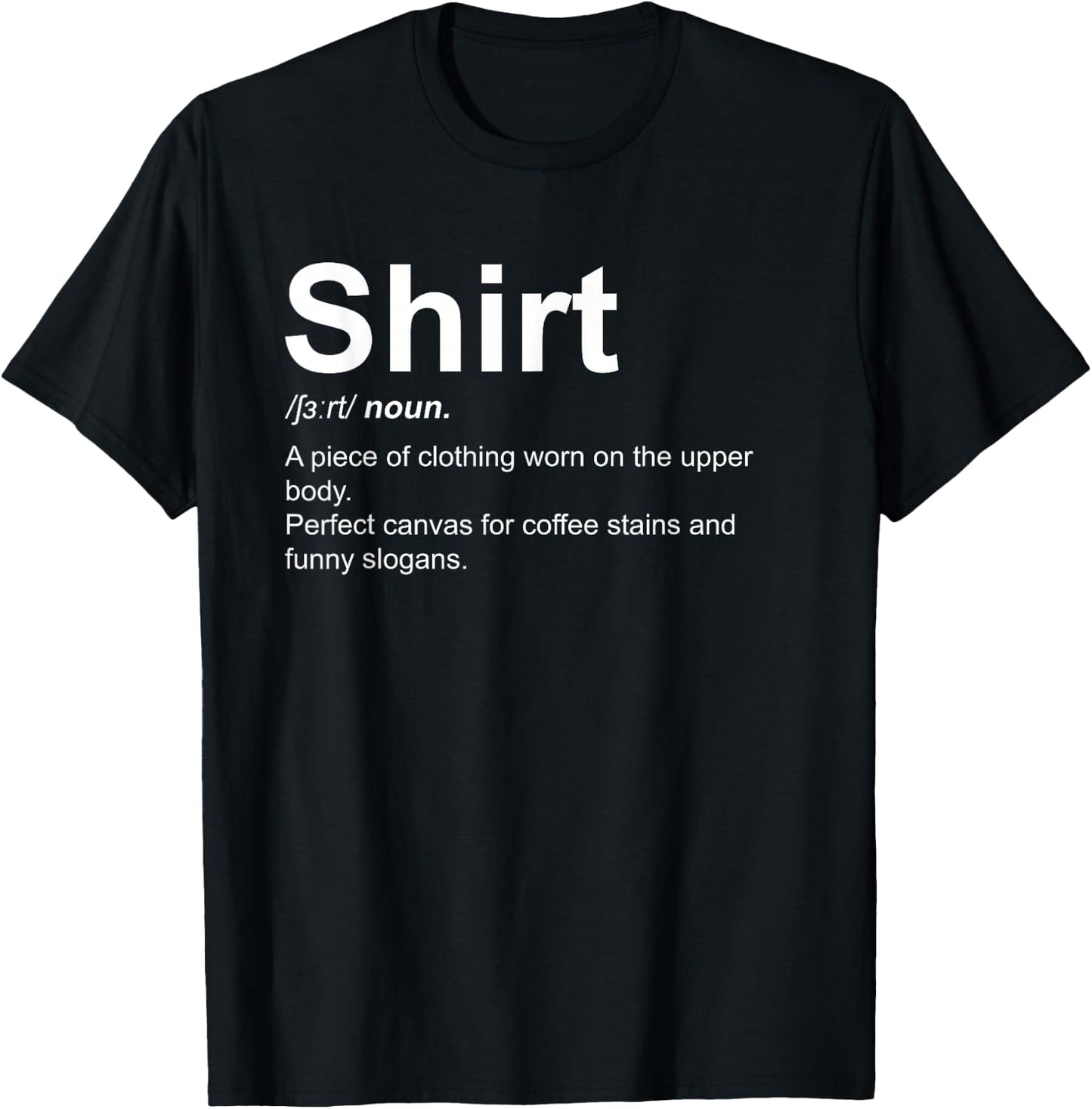 Lustiges Shirt Definition schrulliges Definition-Design T-Shirt - T-Shirt | Black