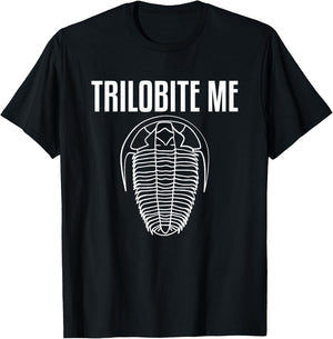 Trilobite Me Skeleton Fossil Hunter Paleontologist T-Shirt - T-Shirt | Black
