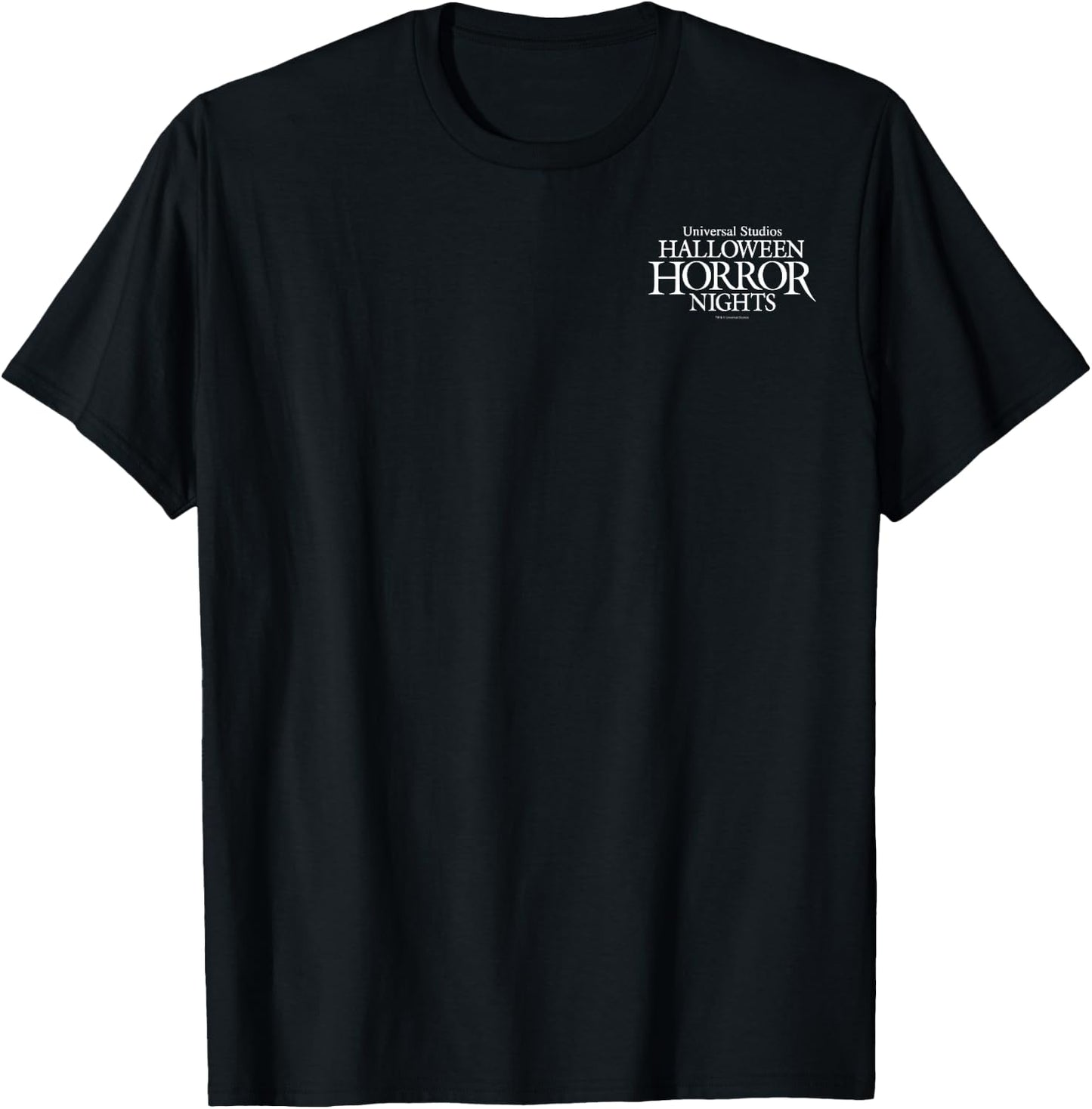 Halloween Horror Nights HHN Dia De Los Muertos Front & Back T-Shirt - T-Shirt | Black