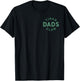 (2 Side) Tired Dads Club Construction Play Cars On Dad Back T-Shirt - T-Shirt | Black