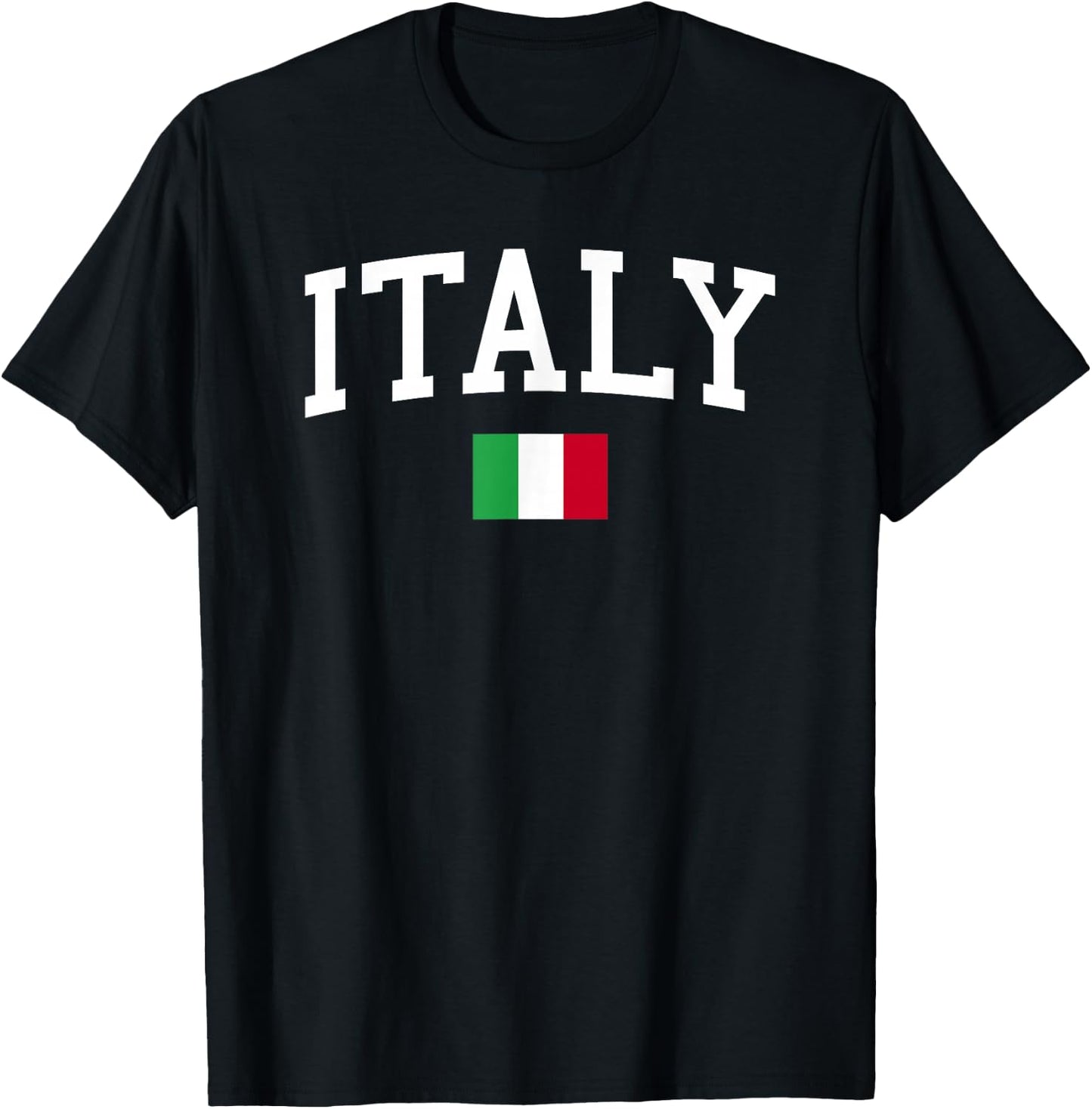 Drapeau Italien pour Homme, Femme, Enfant T-Shirt - T-Shirt | Black