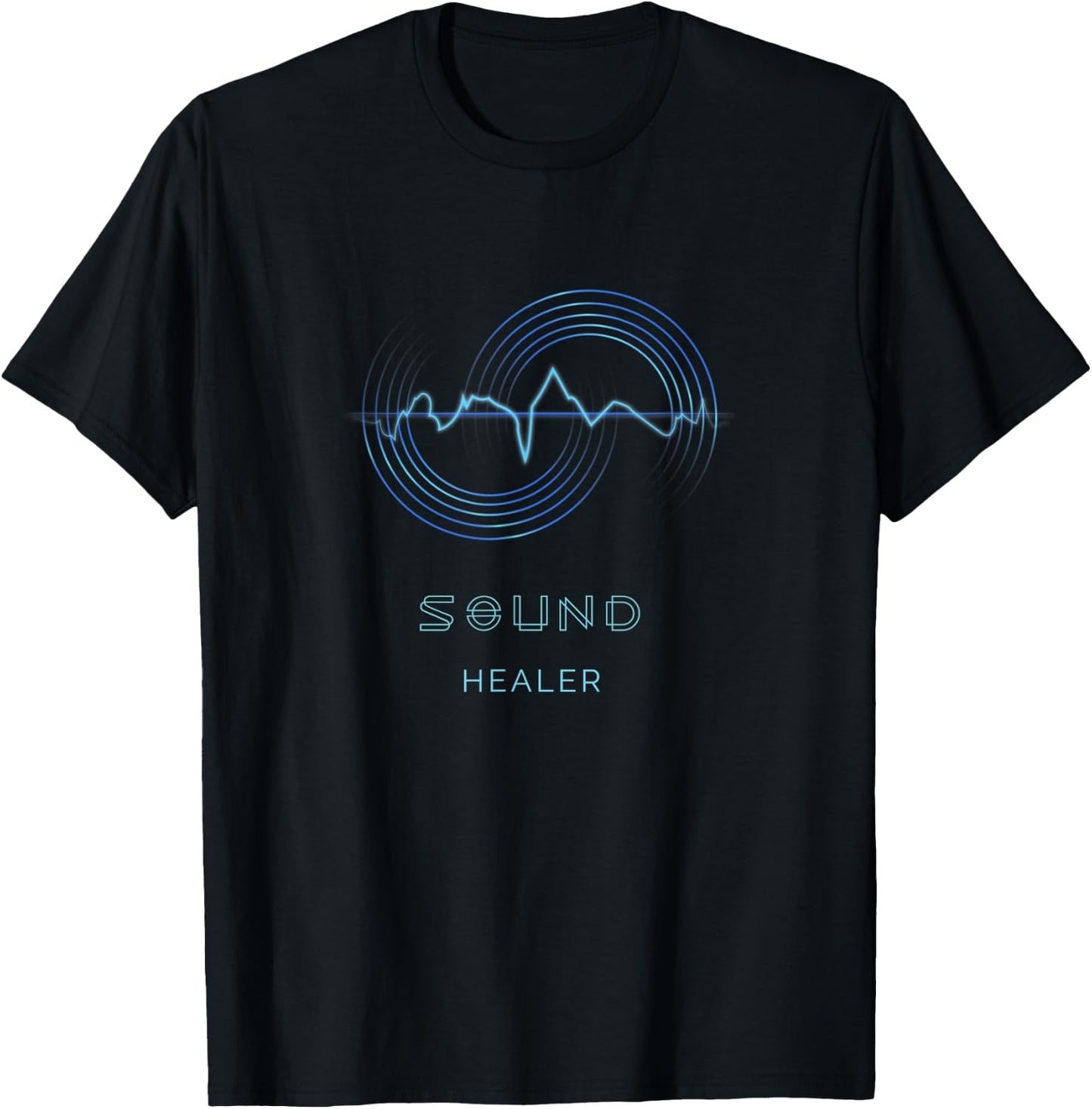 Sound Healer Relaxation Healing T-Shirt - T-Shirt | Black