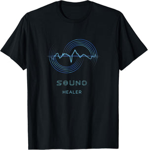 Sound Healer Relaxation Healing T-Shirt - T-Shirt | Black