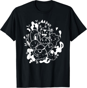 Graffiti Street Art Style T-Shirt - T-Shirt | Black