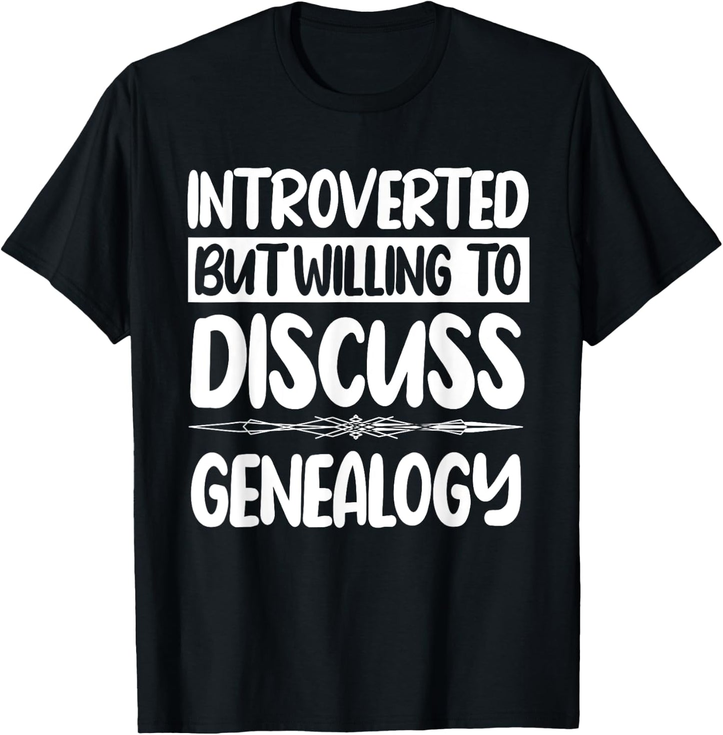 Genealogist Family Research Historian Lineage Genealogy Tree T-Shirt - T-Shirt | Black