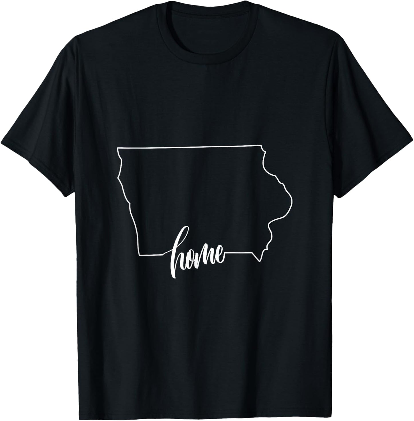 Iowa State Home Native Gift T-Shirt - T-Shirt | Black