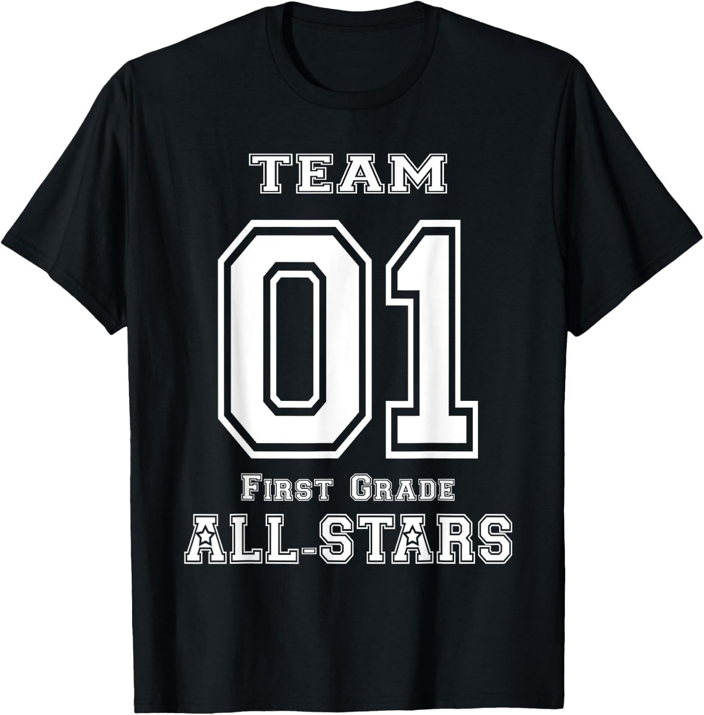 Team 1st Grade All-stars Sport Jersey T-Shirt - T-Shirt | Black