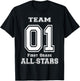 Team 1st Grade All-stars Sport Jersey T-Shirt - T-Shirt | Black
