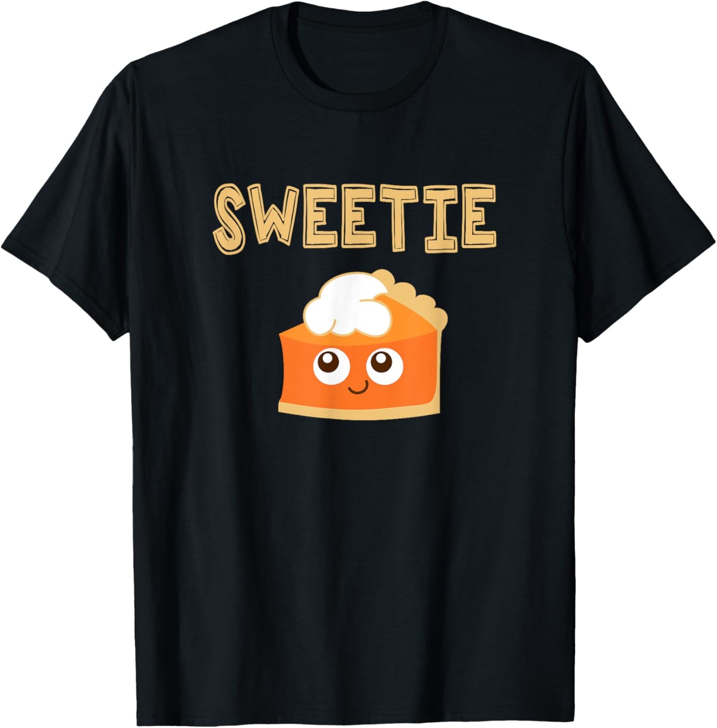 Thanksgiving Sweetie Pie Girls T-Shirt - T-Shirt | Black