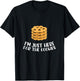 I´m Just Here For The Cookies Apparel Baker Cookie Lover T-Shirt - T-Shirt | Black