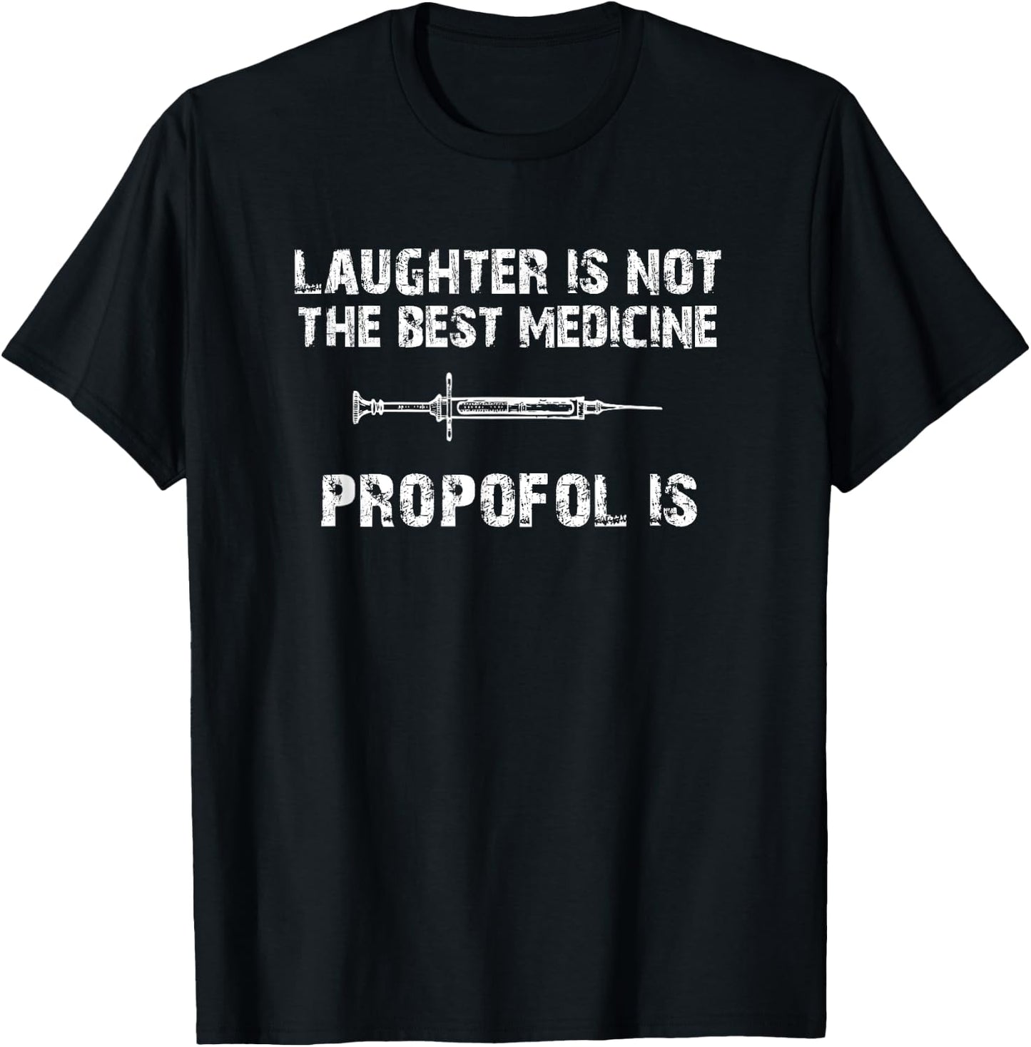 Funny Propofol Anesthesiologist T-Shirt - T-Shirt | Black
