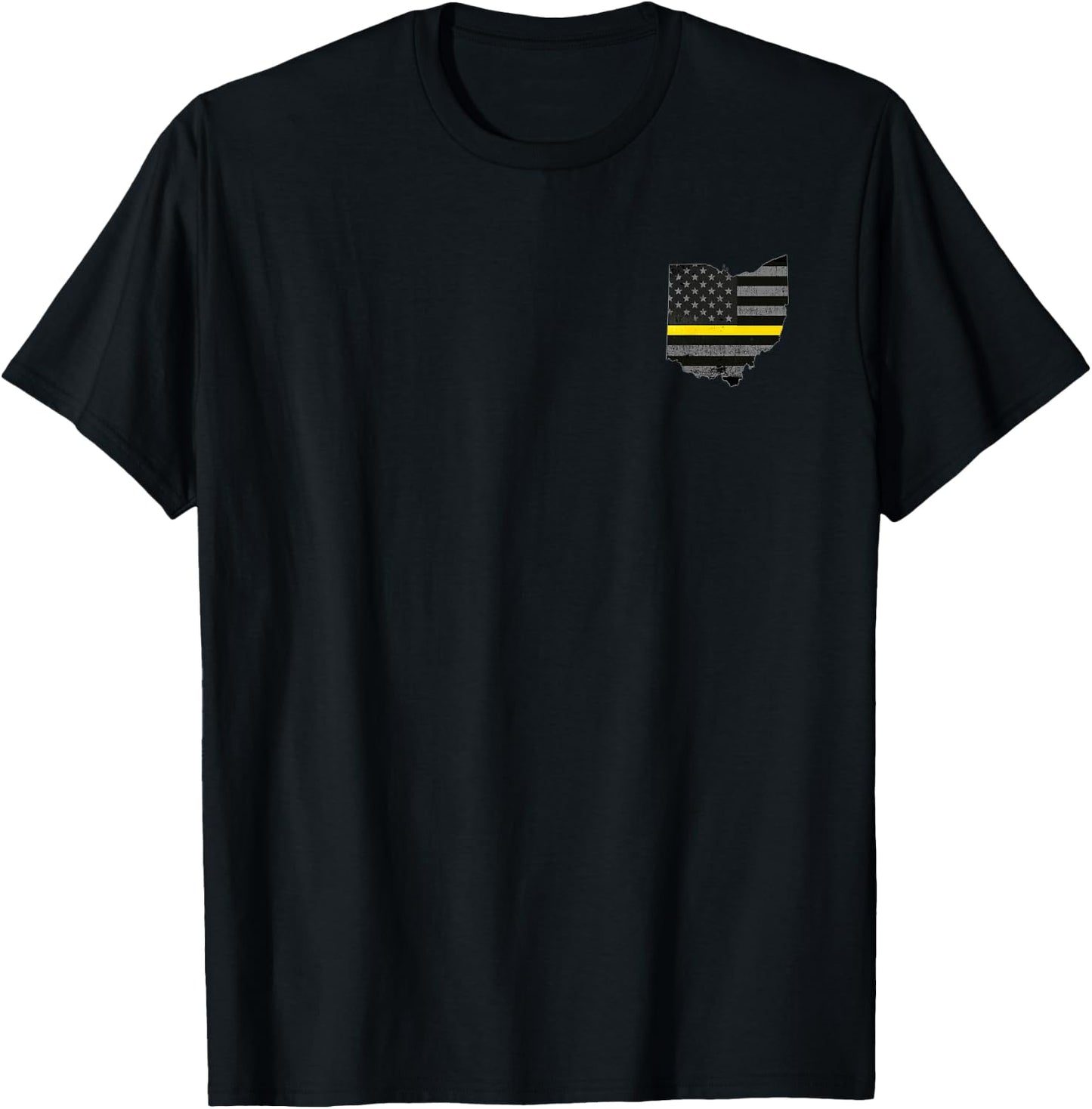 Ohio 911 Emergency Dispatcher Police Operator T-Shirt - T-Shirt | Black