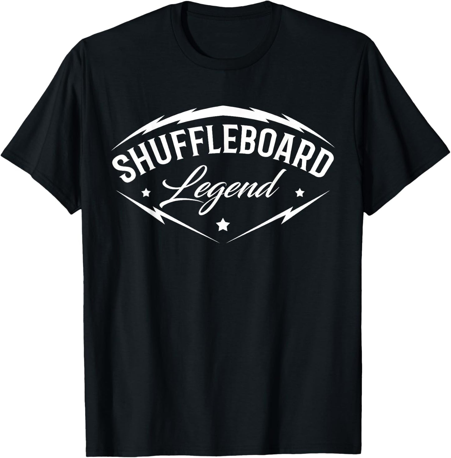 Shuffleboard Legend - Shuffleboarding Team Player Funny Gift T-Shirt - T-Shirt | Black