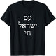 Am Israel Chai Jewish Pride Support Israel Hebrew Jerusalem T-Shirt - T-Shirt | Black