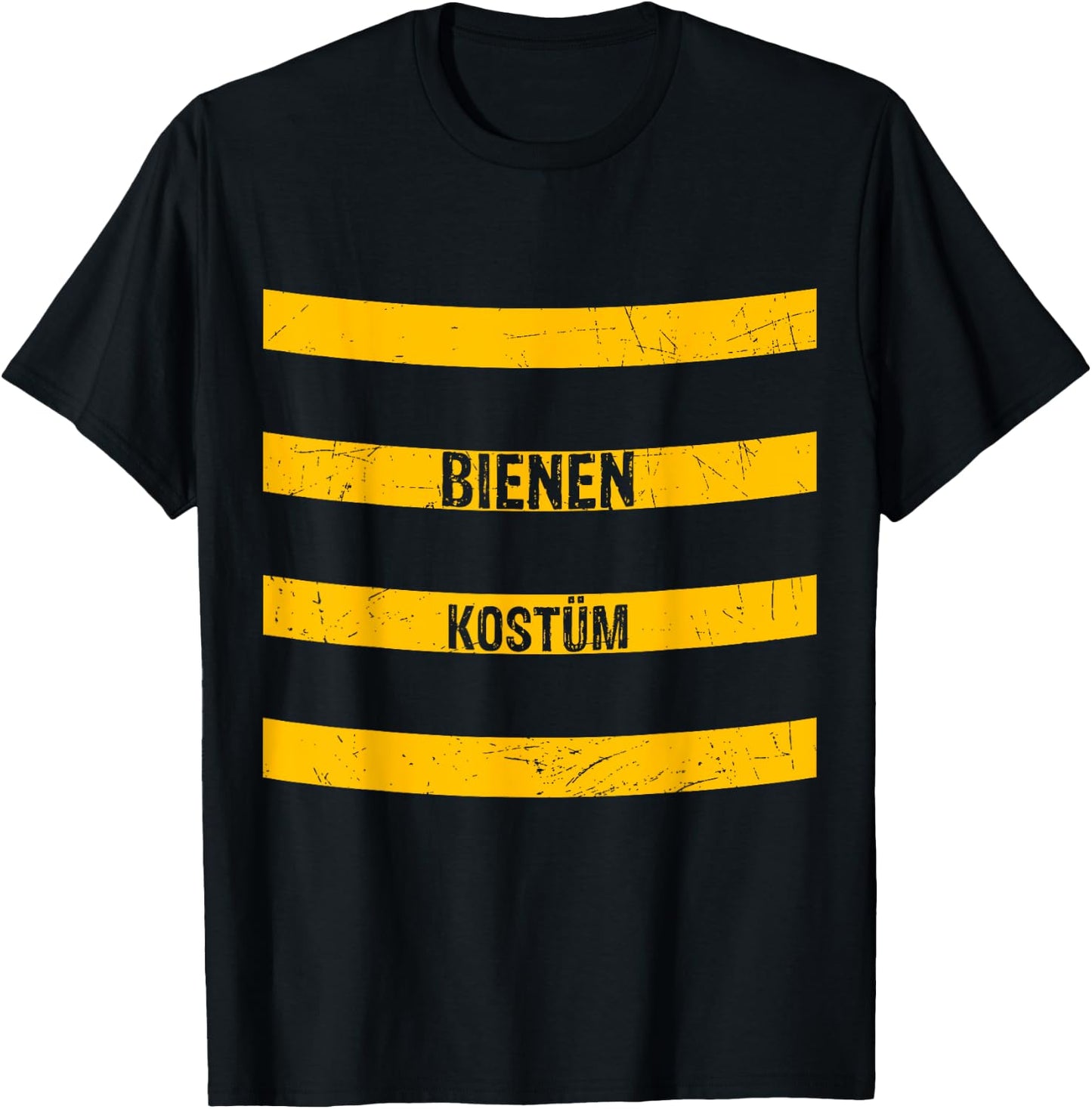 Bee Costume Fancy Dress Carnival Bee Costume Gift , black, s T-Shirt - T-Shirt | Black