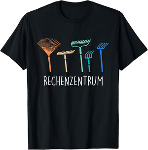 Landscaper Garden Allotment Garden Data Centre , black T-Shirt - T-Shirt | Black