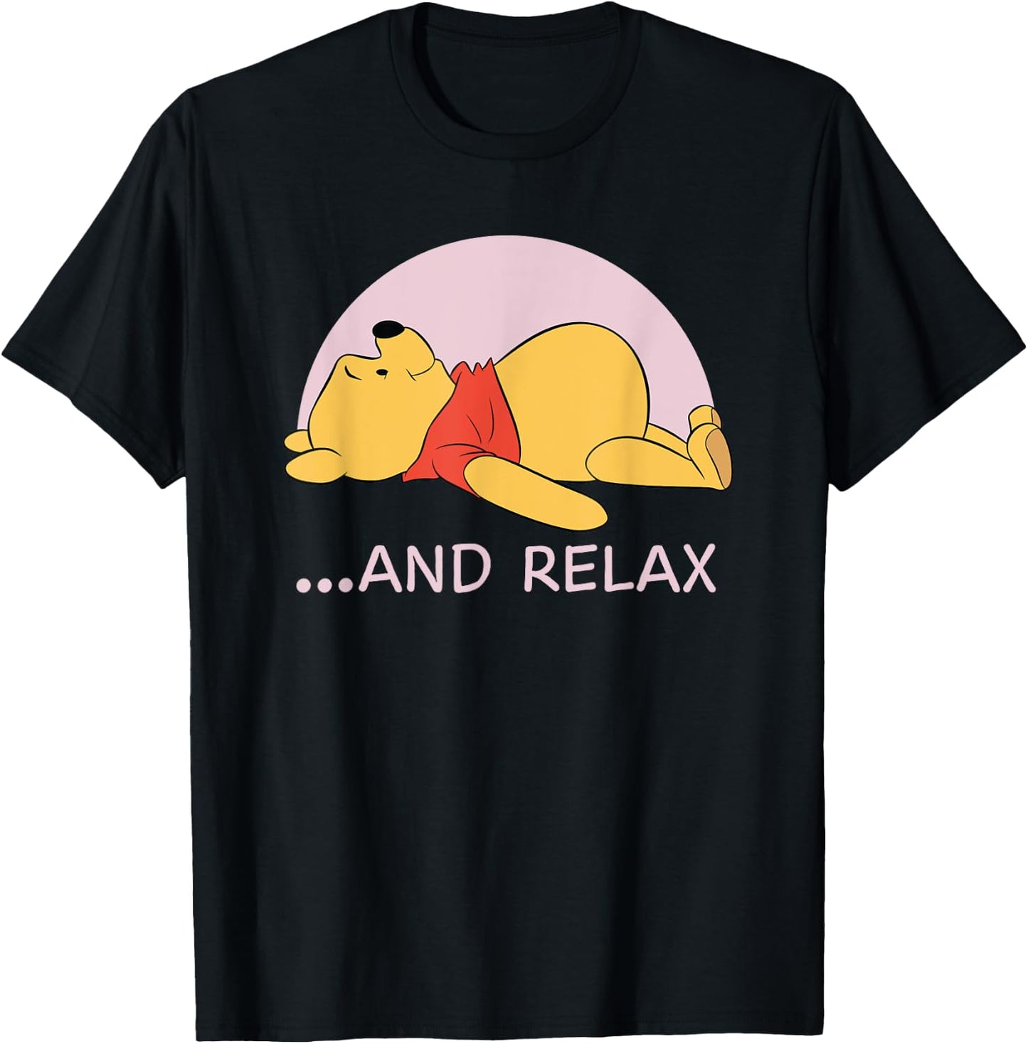 Winnie The Pooh Relax T-Shirt - T-Shirt | Black