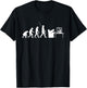 3D print evolution design with 3D printer T-Shirt - T-Shirt | Black